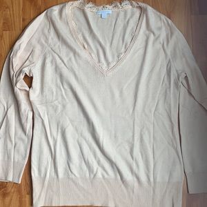 Women’s blush sweater, like new
